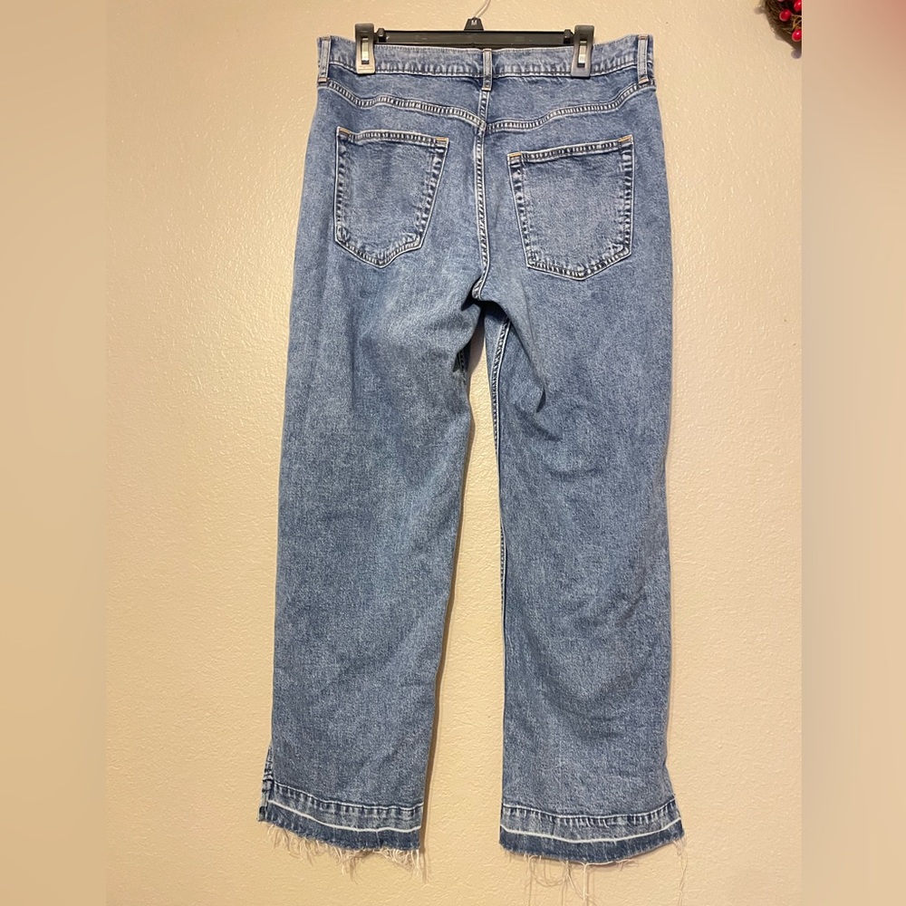 Gap blue jeans super comfy fun details